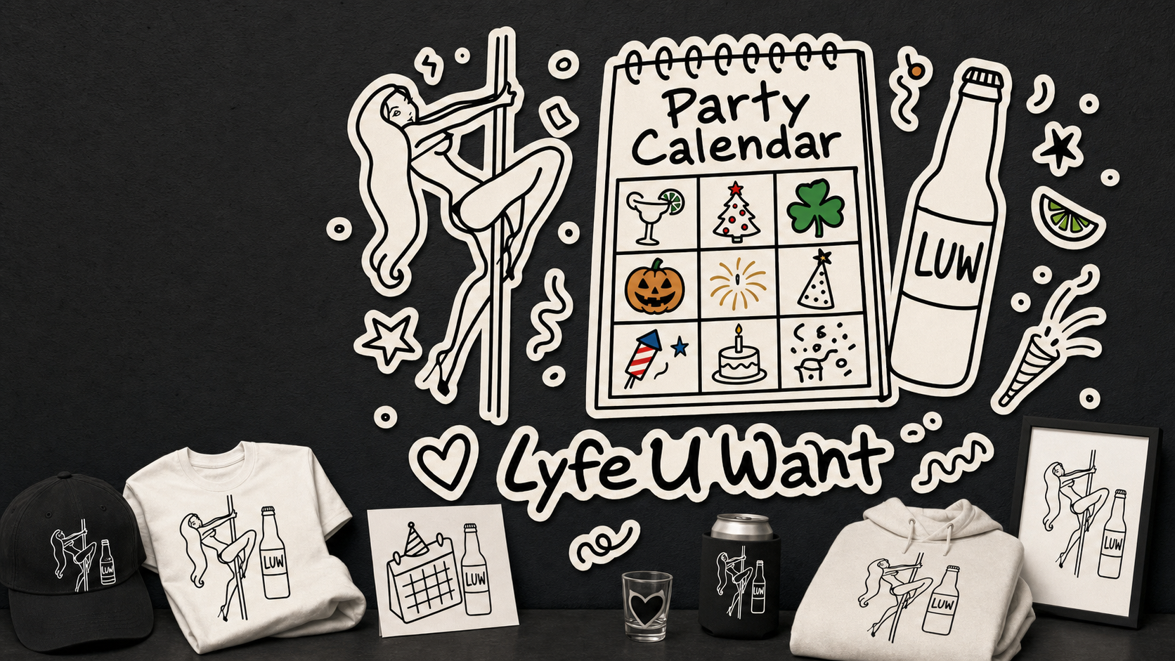 LUW'S PARTY CALENDAR